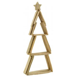 Photo DNO1640 : Wooden christmas tree with star