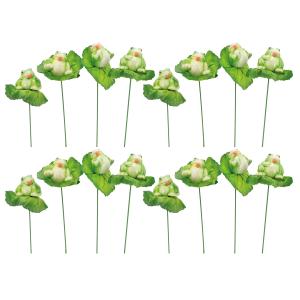 Photo DPI155S : Lot of 12 ceramic frog picks