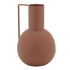 Photo DVA1900 : Terracotta metal vase