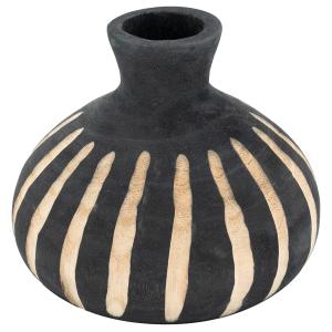Photo DVA2161 : Decorative ball vase in paulownia