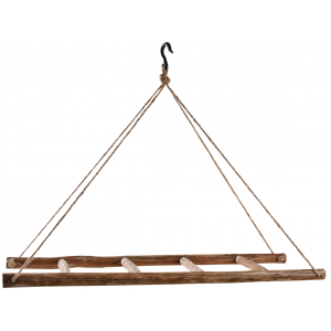 Photo DVI1880 : Wooden hanging ladder