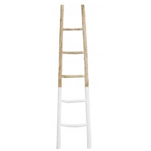 Photo DVI2130 : Wooden ladder - Natural & White