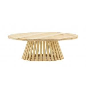 Photo DVI2140 : Rounded pine wood tray