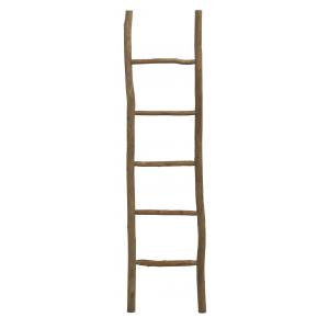 Photo DVI2160 : Rustic pine wood decorative ladder