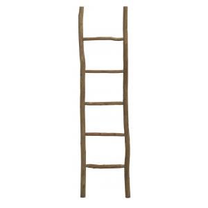 Photo DVI2160 : Rustic pine wood decorative ladder