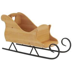 Photo DVI2260 : Pine wood and metal sled