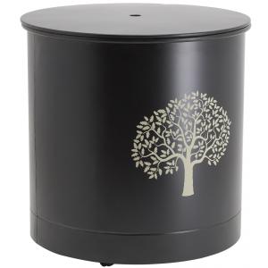 Photo GCH2400 : Metal pellets basket - Tree Design