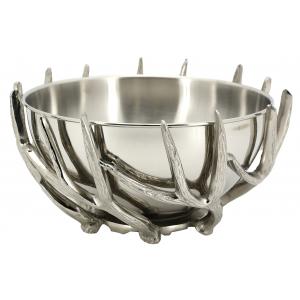 Photo GCO4300 : Aluminium antler base with steel bowl 