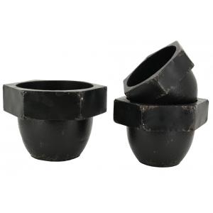Photo GCP221S : Round metal flower pot covers