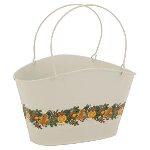 Photo GPA1490 : Lacquered metal basket