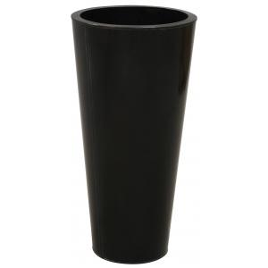 Photo GVA1160 : Vase rond et haut en zinc 