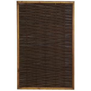 Photo JAC1740 : Pine wood and willow screen wll