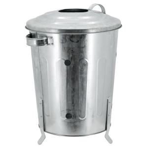 Photo JAC2060 : Composteur en acier galvanisé