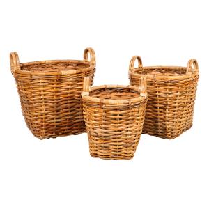 Photo JCP249S : Split pulut rattan pot covers