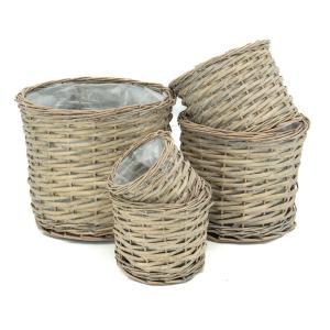 Photo JCP289SP : Grey willow pot holders