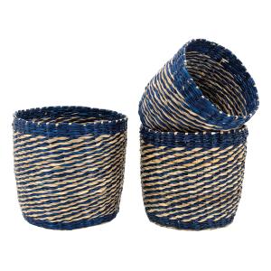 Photo JCP370S : Stained rush flower pot cover