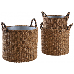 Photo JCP391S : Round seagrass pot covers