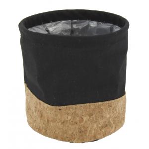 Photo JCP4232P : Cotton and cork flower pot covers