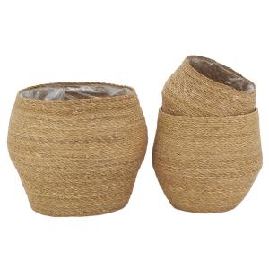 Photo JCP428SP : Cache-pots en jonc naturel