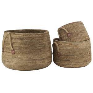 Photo JCP452S : Cache-pots en bananier 