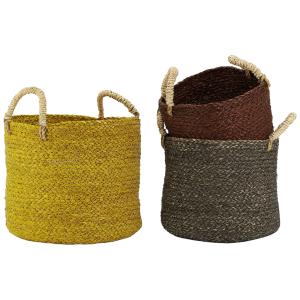 Photo JCP465S : Cache-pots en jonc