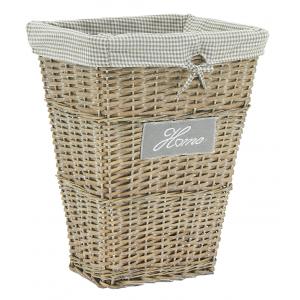 Photo KLI3090C : Halh grey wash willow laundry basket