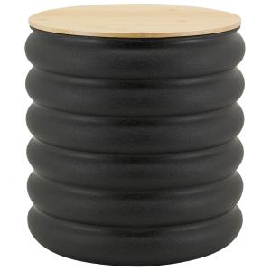 Photo KPO1330 : Metal stool/storage bench