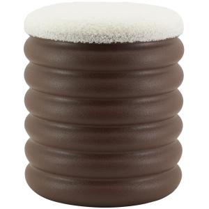 Photo KPO1340 : Metal stool/storage bench