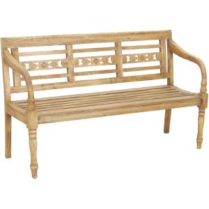 Photo MBC1620 : Bench in Mahogany wood