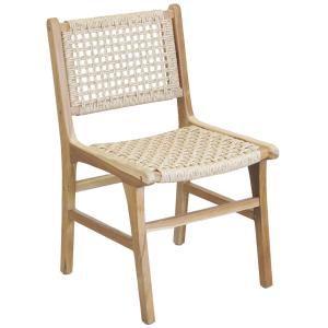Photo MCH1990 : Chair in natural teak wood