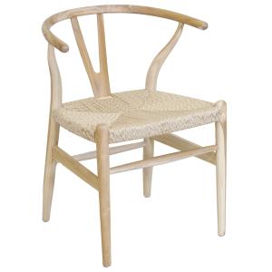 Photo MCH2000 : Chair in natural teak wood