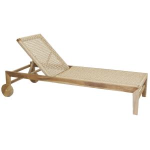 Photo MCL1160 : Chaise longue en teck 