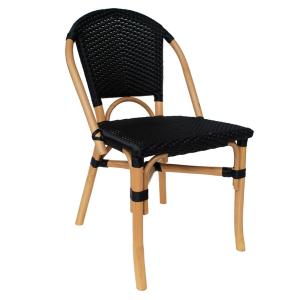 Photo MCT1290 : Bistro chair in rattan