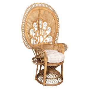 Photo MFA1400C : Fauteuil Emmanuelle en rotin