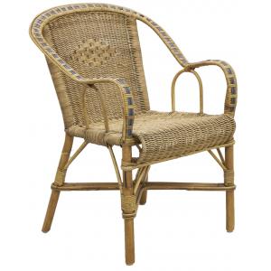 Photo MFA1770 : Manau and rattan armchair