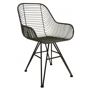 Photo MFA3270 : Design metal armchair 