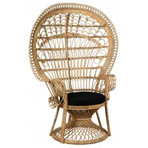 Photo MFA3370C : Natural rattan peacock chair