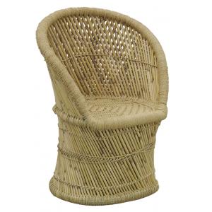 Photo MFA3660 : Rounded reed armchair