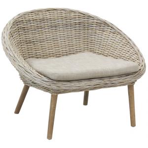 Photo MFA3690C : Pulut rattan round armchair