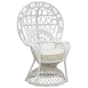 Photo MFA3710C : Rattan peacock chair