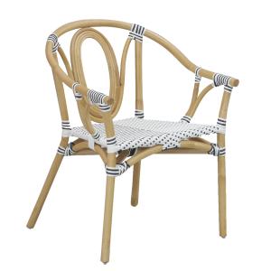 Photo MFA3820 : Fauteuil en rotin naturel