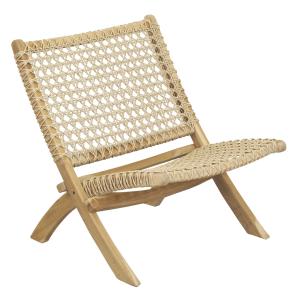 Photo MFA3840 : Folding teak armchair 