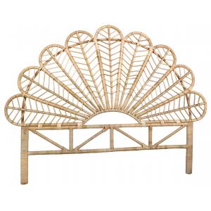 Photo MLI1312 : Natural rattan headboard 140cm