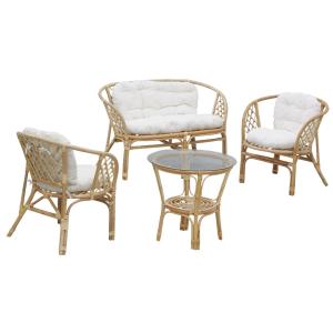Photo MSA146SC : Rattan lounge suite Bahamas