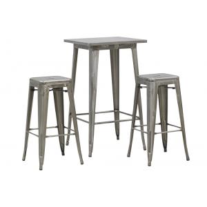 Photo MST148S : Set of table and bar stool