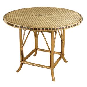 Photo MTA1511 : Round table in rattan