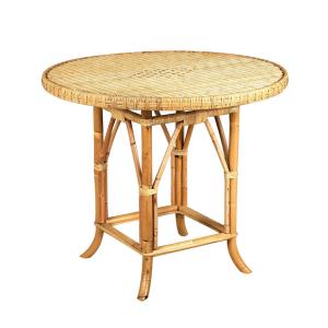 Photo MTA1883 : Natural rattan table