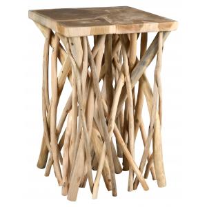 Photo MTB1700 : Rectangular teak coffee table Puzzle