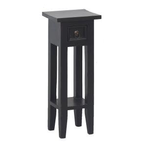 Photo MTN1340 : Black mahony night bed side table 