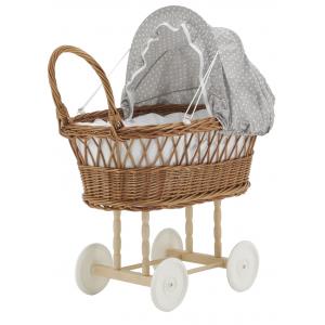 Photo NBE1280C : Buff willow decorative pram